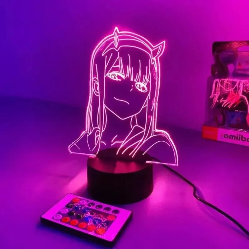 3D Printing Lamp - Zero 2 Anime Night Light Action