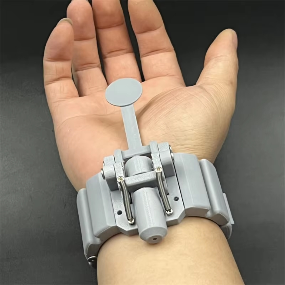 3D Printing Web - เครื่องยิงใยแมงมุมสำหรับคอสเพลย์ภาพยนตร์และอนิเมะ สายรัดข้อมือยิงใยแมงมุมแบบ 3D พิมพ์ 3 มิติ