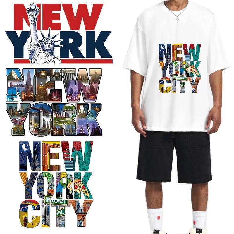 New York ตัวอักษร DTF ความร้อน - 3D Printing York บทวิจารณ์และราคา