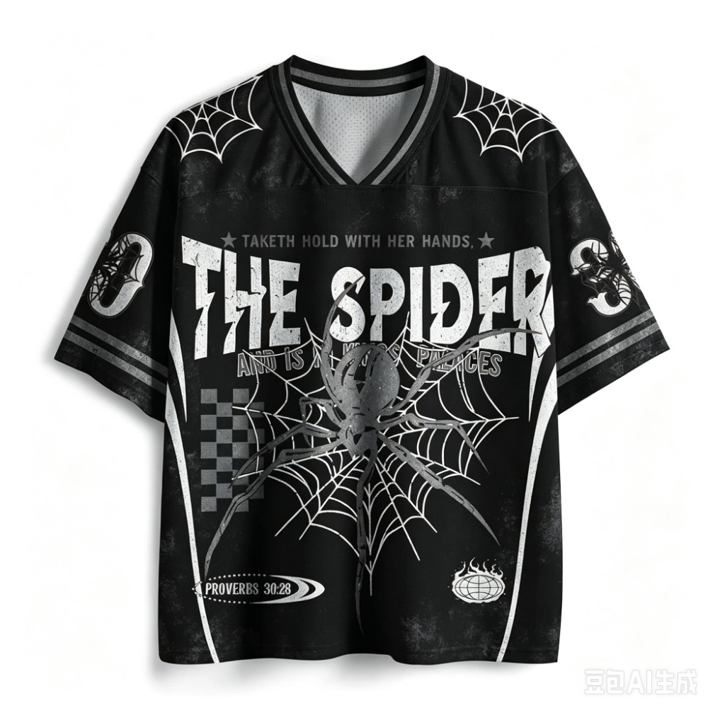 เสื้อยืดผู้ชายลายใยแมงมุมพิมพ์ - 3D Printing Web บทวิจารณ์และราคา