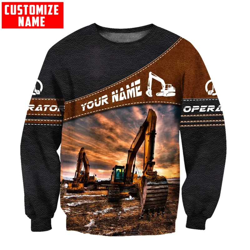 เสื้อฮู้ดผู้ชายพิมพ์ลาย 3 มิติ - 3D Printing Operator บทวิจารณ์และราคา