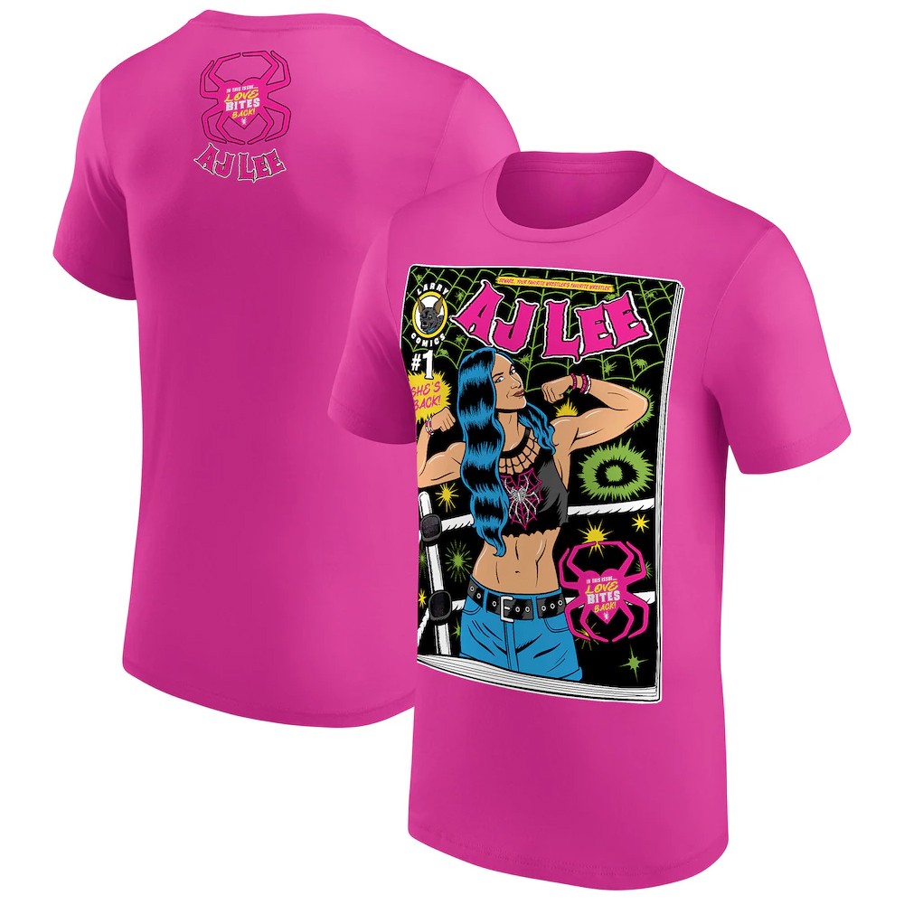 เสื้อยืดผู้ชายสีชมพู AJ Lee ลา - 3D Printing Web บทวิจารณ์และราคา