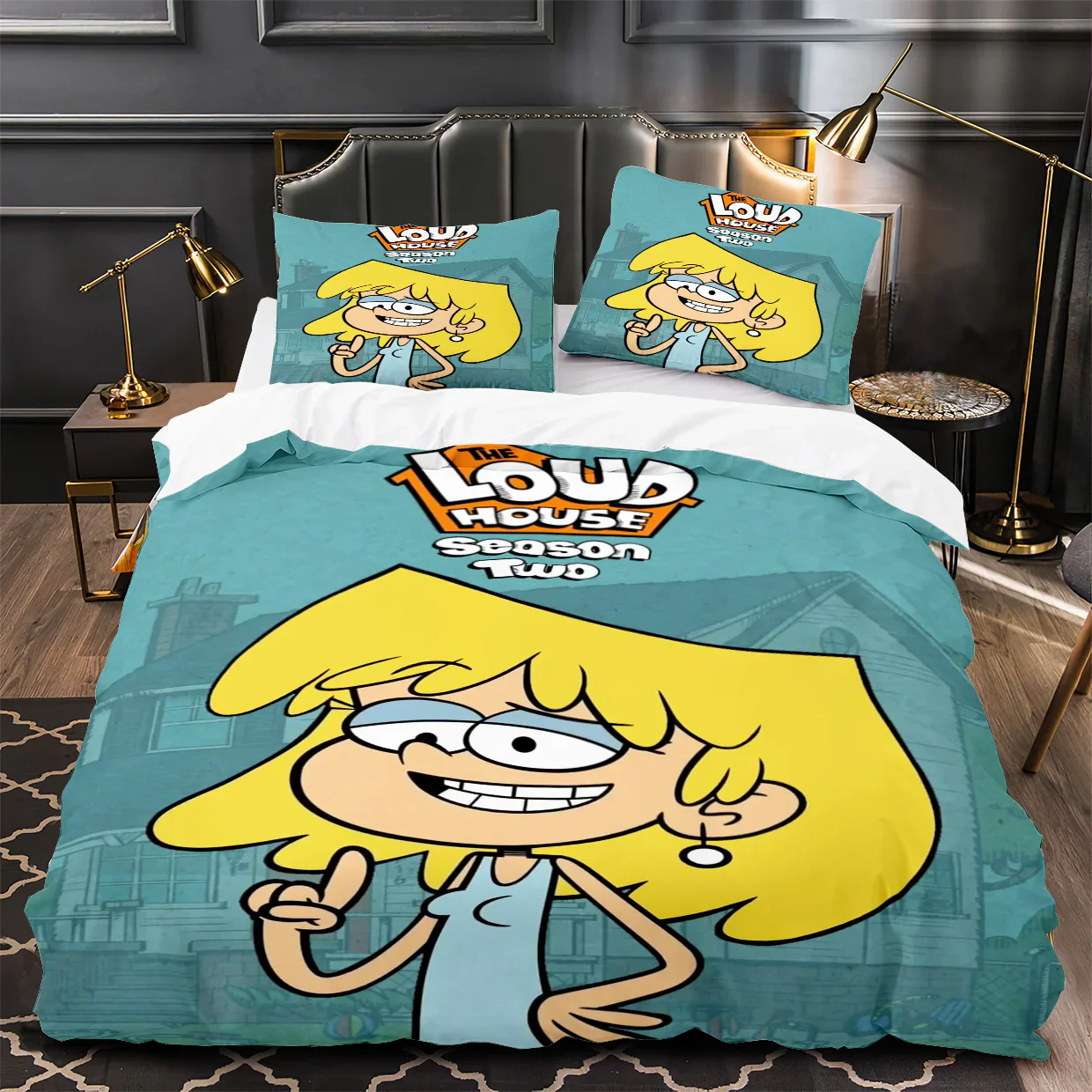 การ์ตูน Loud House 3D พิมพ์ผ้า - 3D Printing Examples บทวิจารณ์และราคา