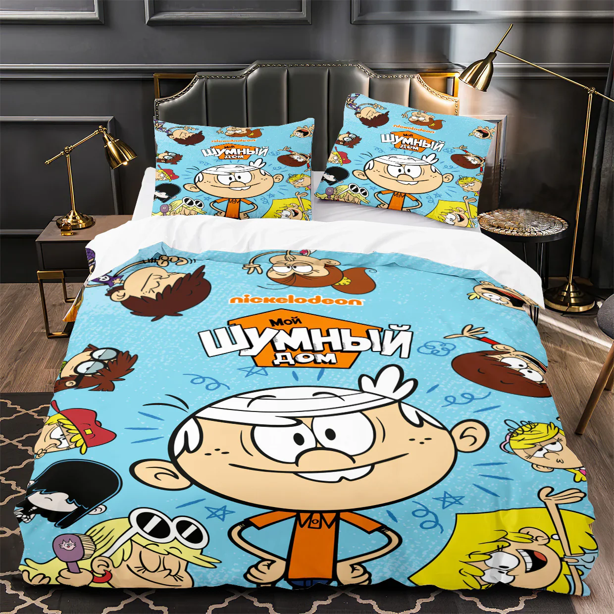 การ์ตูน Loud House 3D พิมพ์ผ้า - 3D Printing Examples บทวิจารณ์และราคา