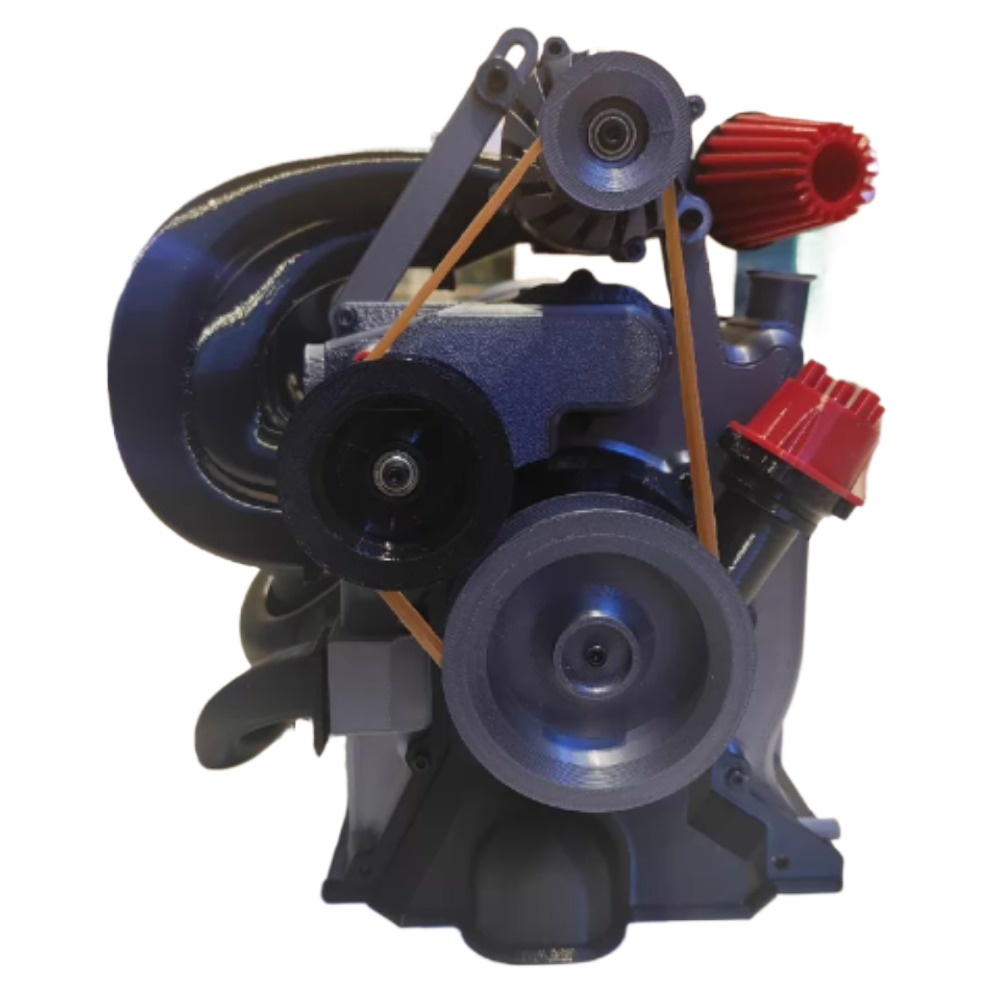 แบบจำลองเครื่องยนต์โรเตอร์คู่  - 3D Printing Operator บทวิจารณ์และราคา