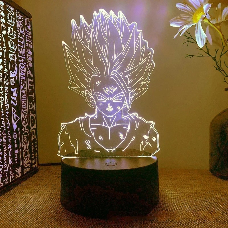 ดราก้อนบอล Z อะนิเมะ 3D LED ไฟ - 3D Printing Lamp บทวิจารณ์และราคา