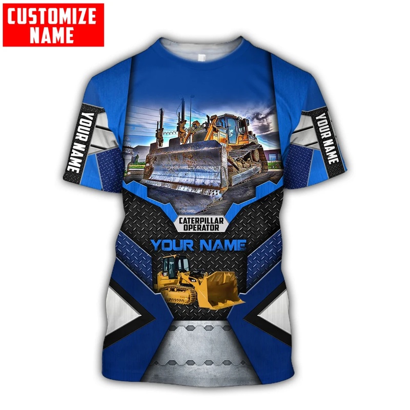 เสื้อยืดผู้ชายลายพิมพ์ 3D แบบก - 3D Printing Operator บทวิจารณ์และราคา