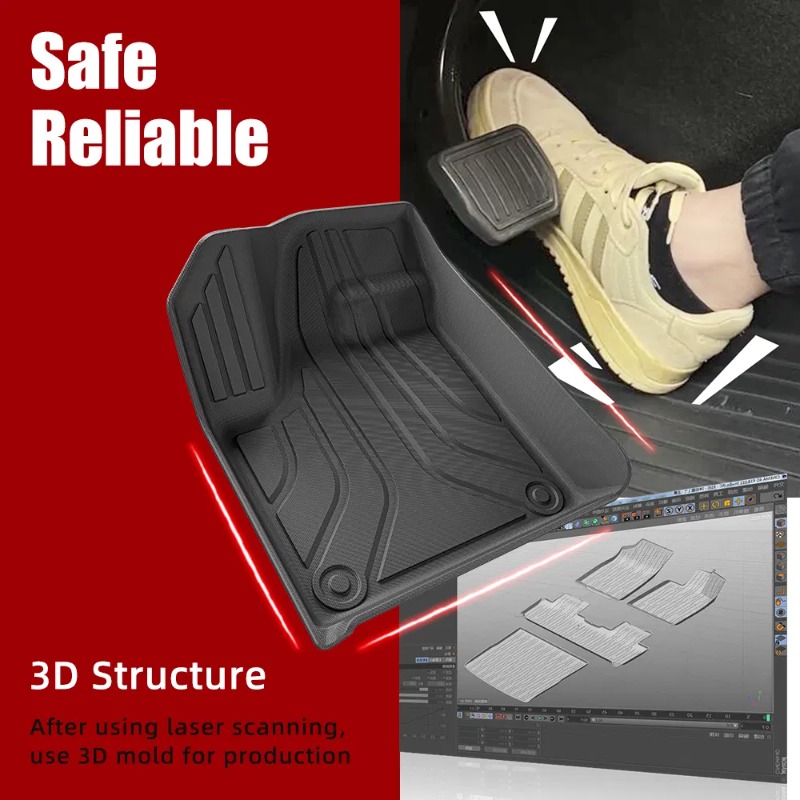 สินค้าใหม่ แผ่นรองเบาะหลังรถยน - 3D Printing Tpe บทวิจารณ์และราคา