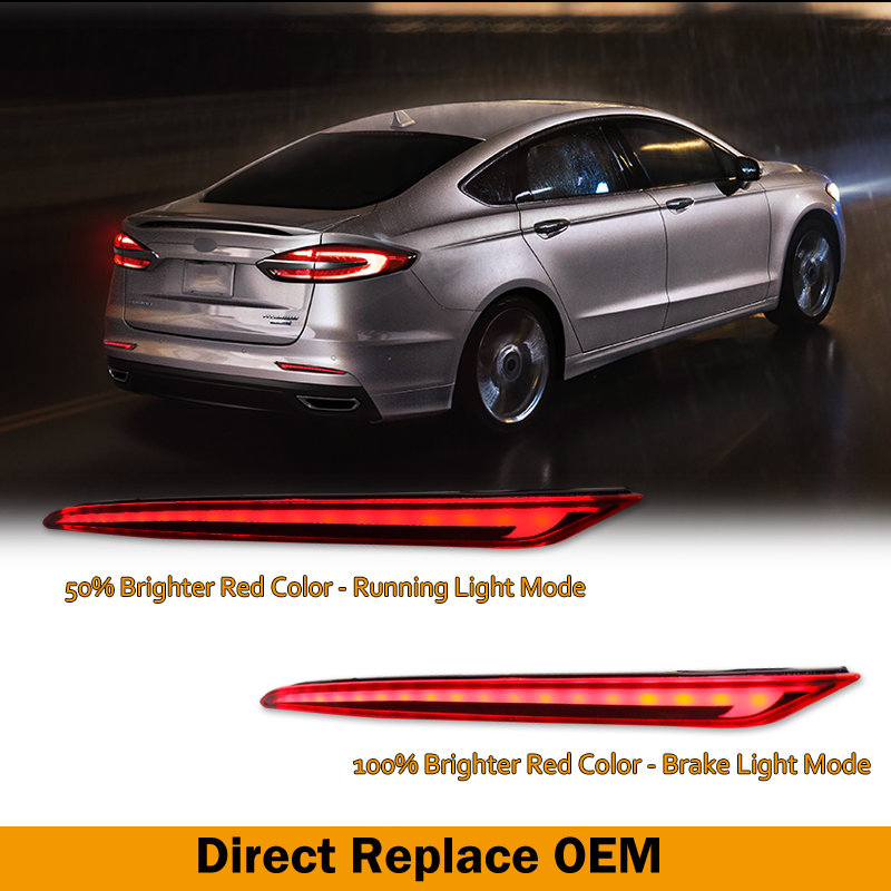2xCar ด้านหลังกันชน Reflector  - 3D Printing Lamp บทวิจารณ์และราคา