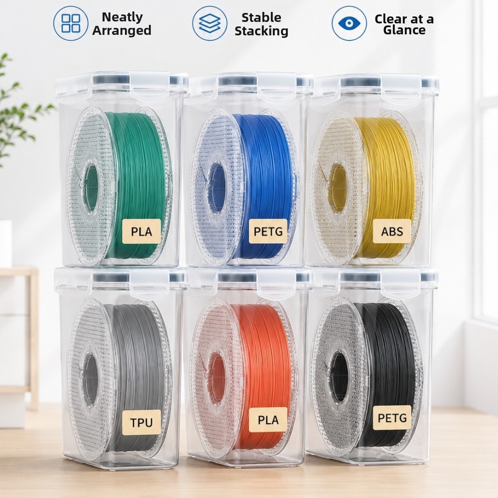 กล่องใส่ไส้พิมพ์ 3 มิติ โปร่งใ - 3D Printing With Pp บทวิจารณ์และราคา