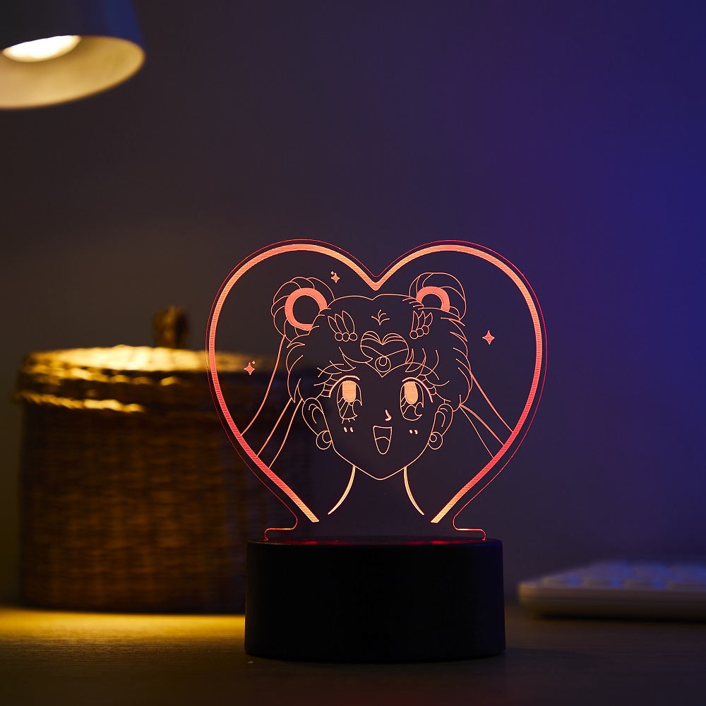 โคมไฟ LED 3D ลายตัวการ์ตูน ซึก - 3D Printing Lamp บทวิจารณ์และราคา